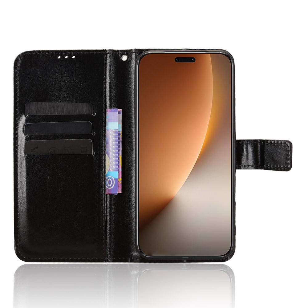 Őrült könyv tok a Honor Magic 8 Pro 5G-hez - fekete