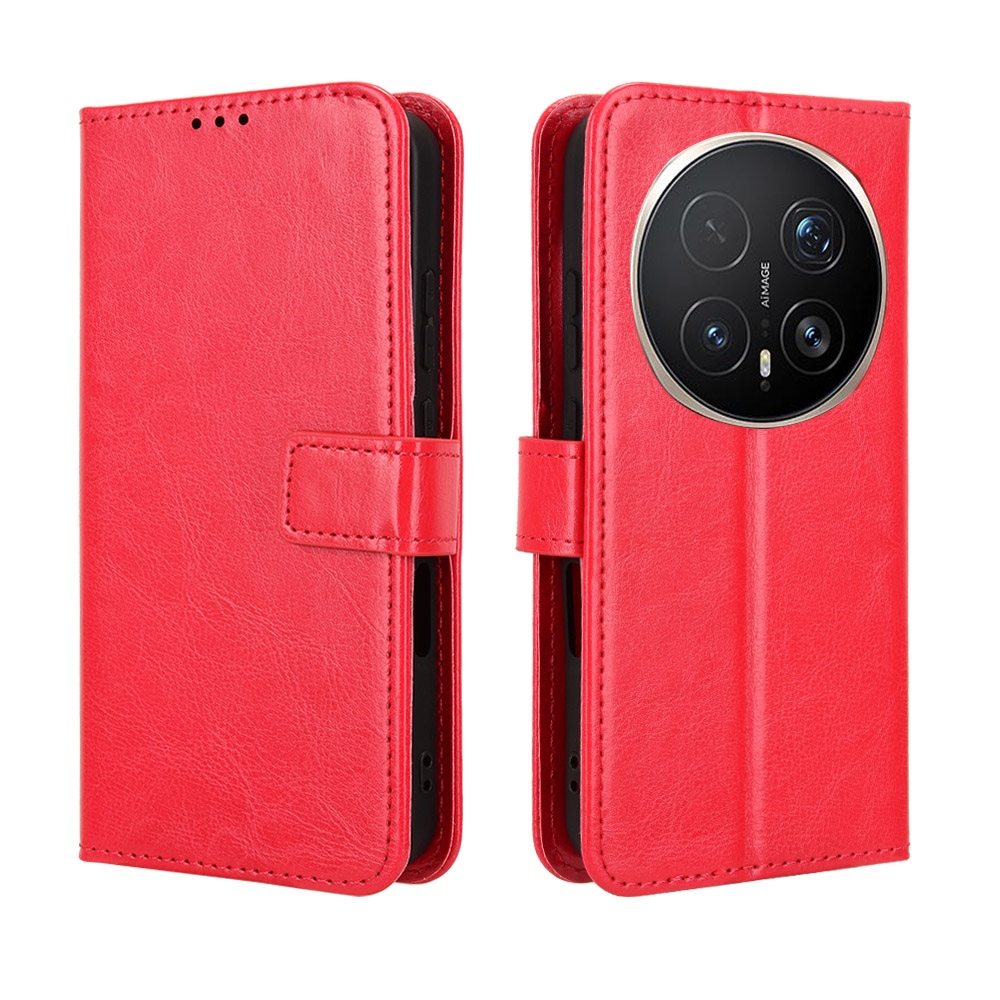 Őrült könyv tok a Honor Magic 8 Pro 5G-hez - piros