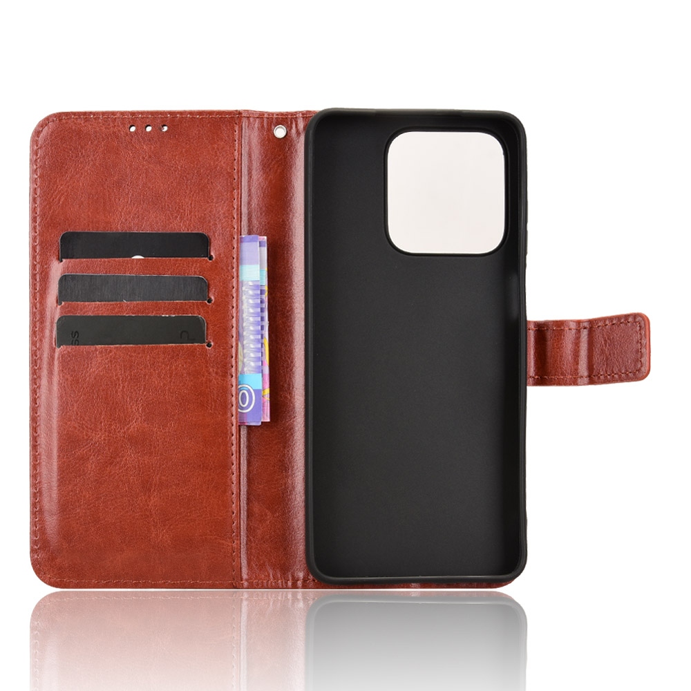 Crazy tok Honor X5c Plus készülékhez - barna