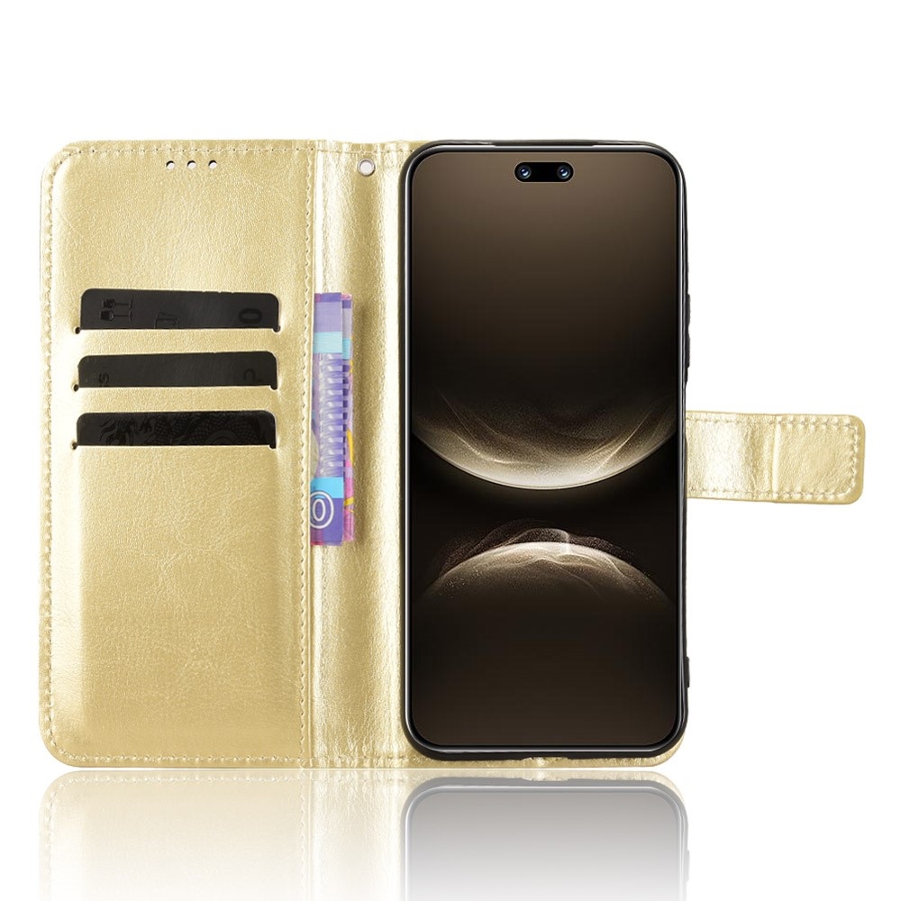 Őrült könyv tok a Huawei Nova 14 Pro 5G-hez - arany színben