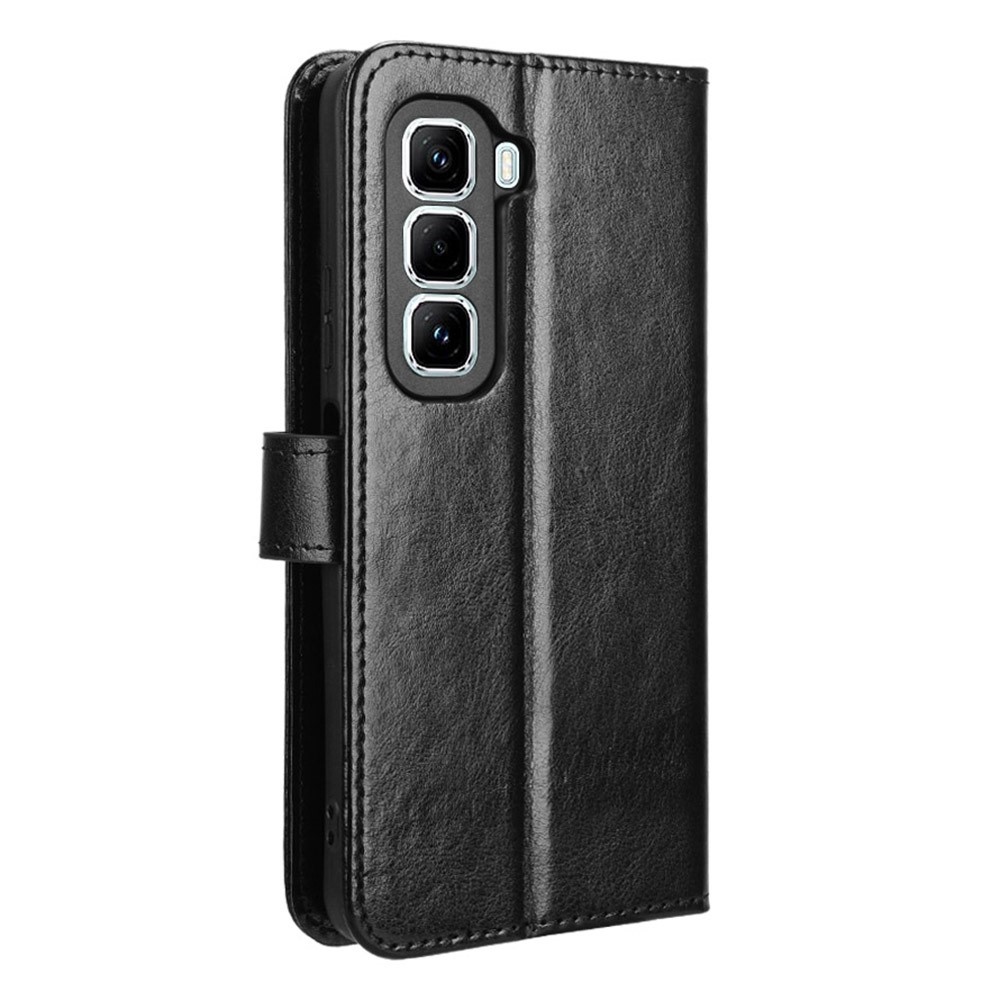 Őrült könyvtáska Infinix Hot 50 Pro+ - fekete