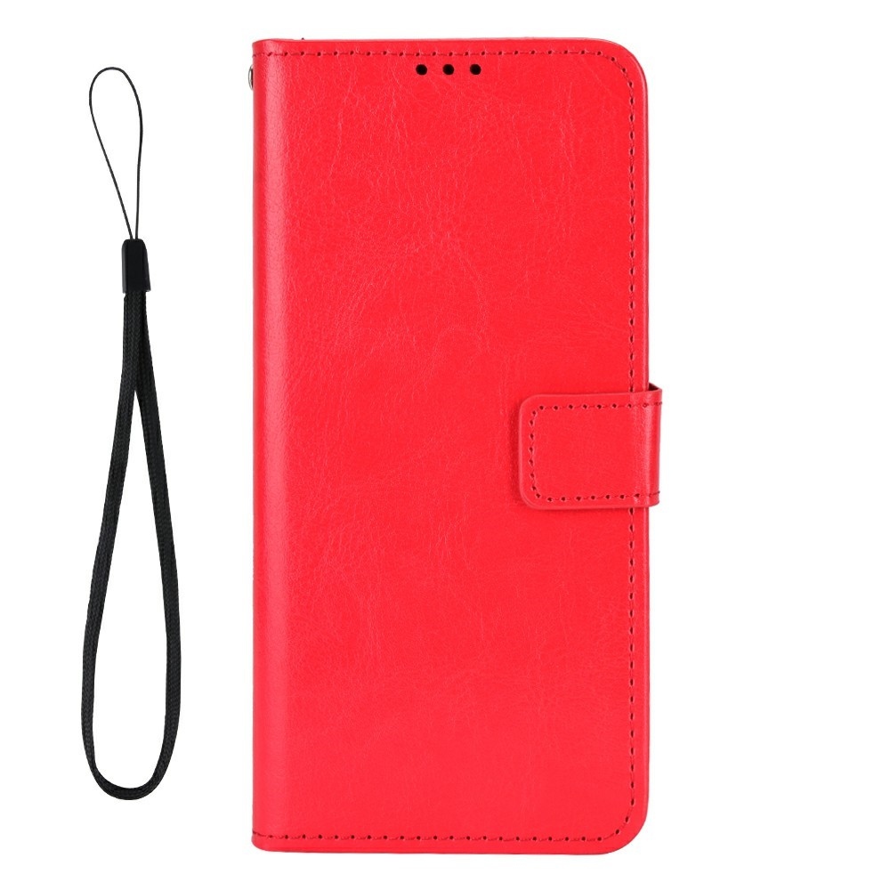 Őrült könyv tok Infinix Hot 50 Pro-hoz - piros