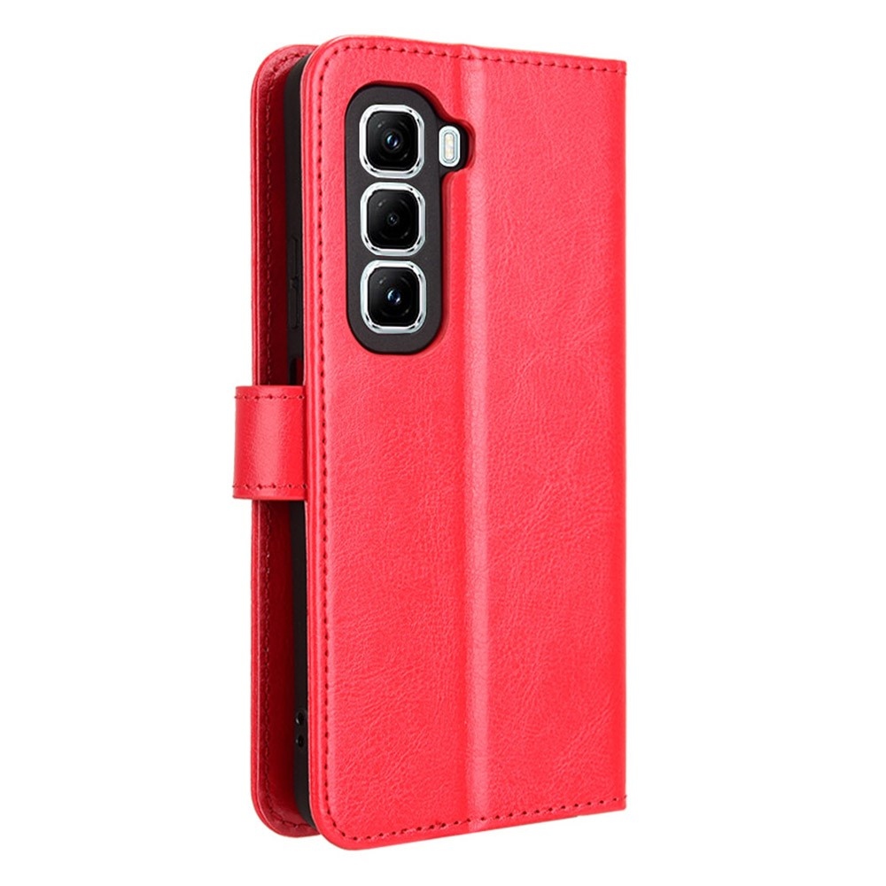 Őrült könyv tok Infinix Hot 50 Pro+ - piros