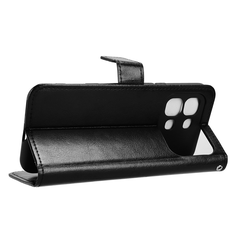 Őrült könyv tok Infinix Note Edge 5G-hez - fekete