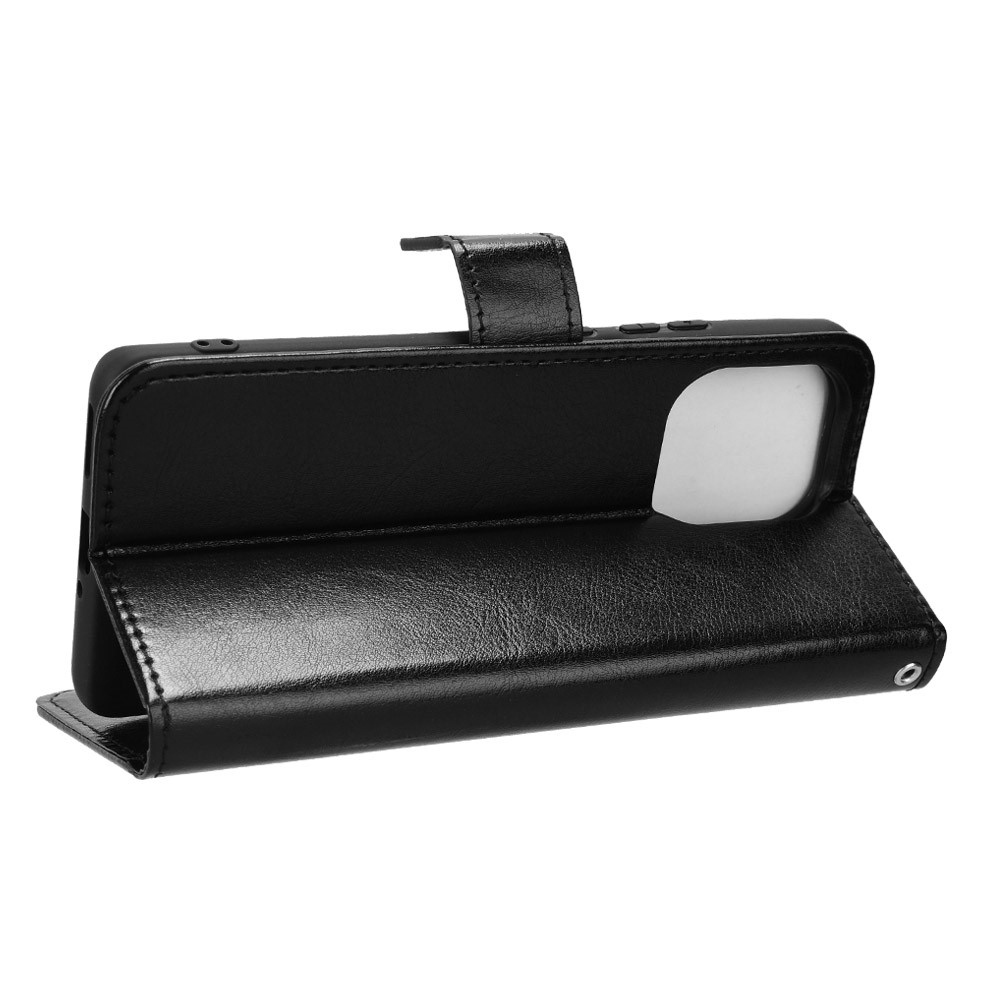 Őrült könyvtáska a Motorola Edge 50 Pro 5G készülékhez - fekete