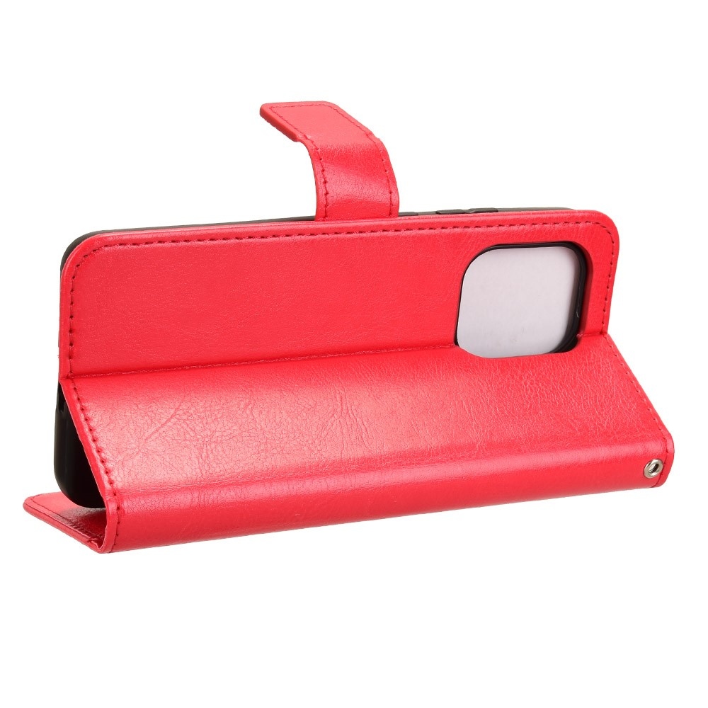 Őrült könyvtáska Motorola Edge 60 Neo 5G/50 Neo 5G - piros