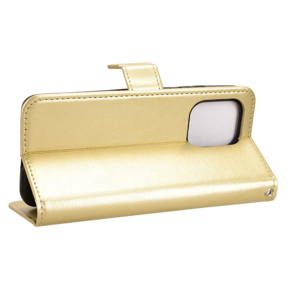 Őrült könyv tok Motorola Edge 60 Neo 5G/50 Neo 5G - arany színű