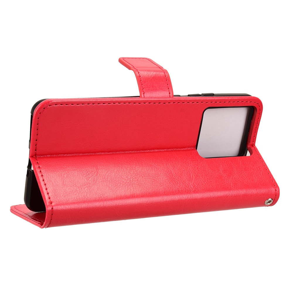 Őrült könyvtáska a Motorola Edge 70 5G-hez - piros