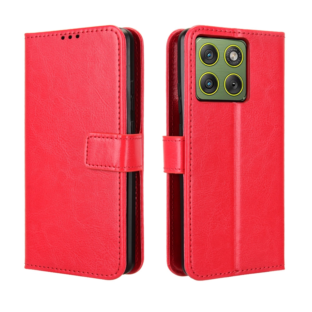 Őrült könyvtáska a Motorola Edge 70 5G-hez - piros