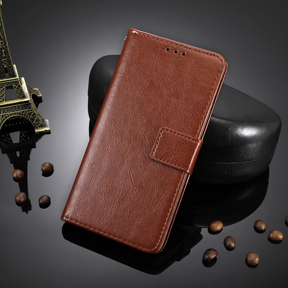 Crazy könyvformájú tok a Motorola Edge 70 Pro 5G-hez – barna