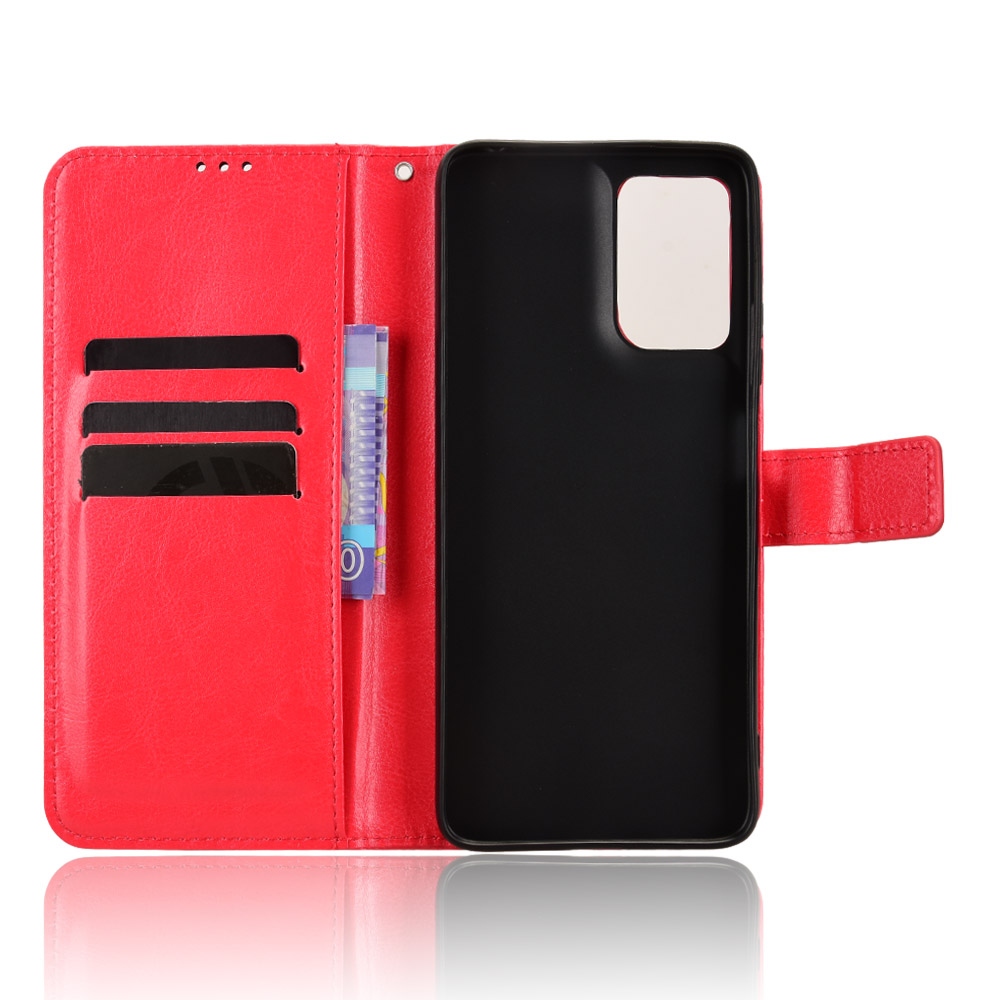 Őrült könyv tok Motorola Moto G06/G06 Power készülékhez - piros