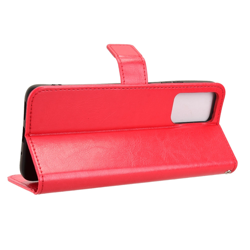 Őrült könyv tok Motorola Moto G06/G06 Power készülékhez - piros