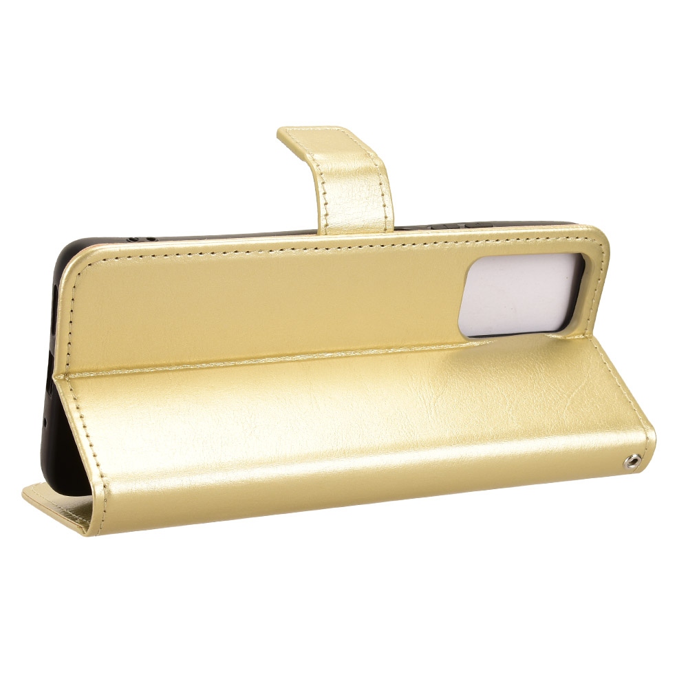 Őrült könyv tok Motorola Moto G06/G06 Power készülékhez - arany színben