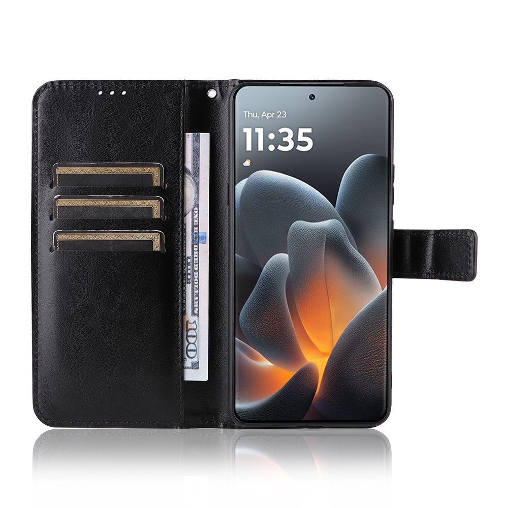 Őrült könyvtáska a Motorola Signature 5G-hez - fekete