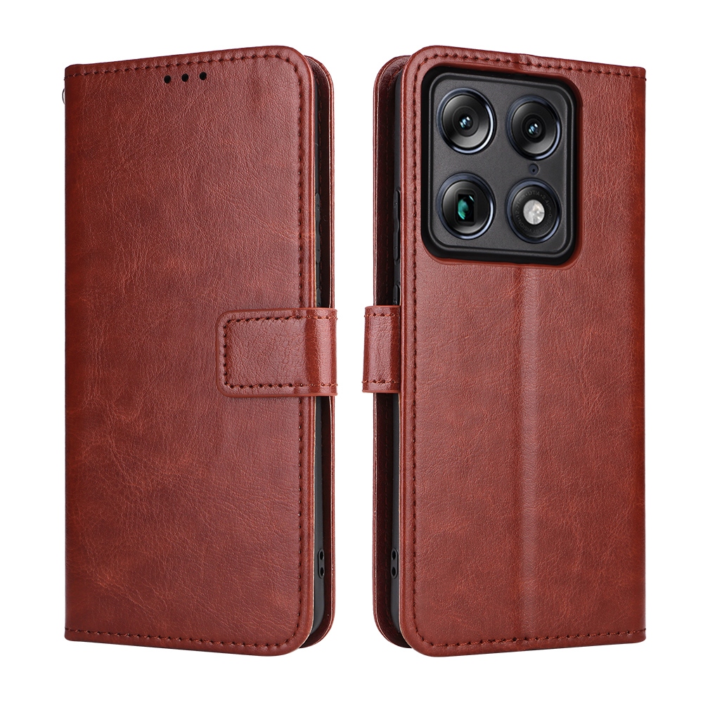 Őrült könyvtáska a Motorola Signature 5G-hez - barna színű