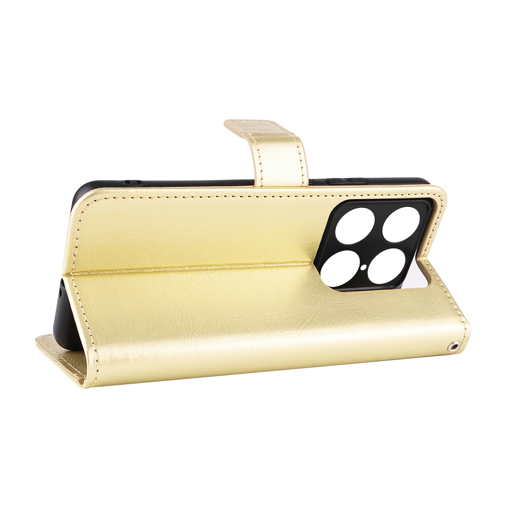 Őrült könyvtáska a Motorola Signature 5G-hez - arany színben