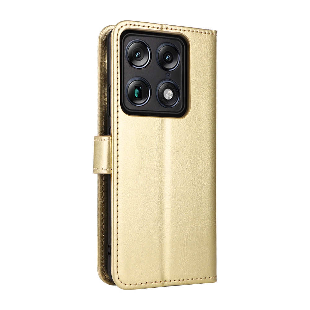 Őrült könyvtáska a Motorola Signature 5G-hez - arany színben