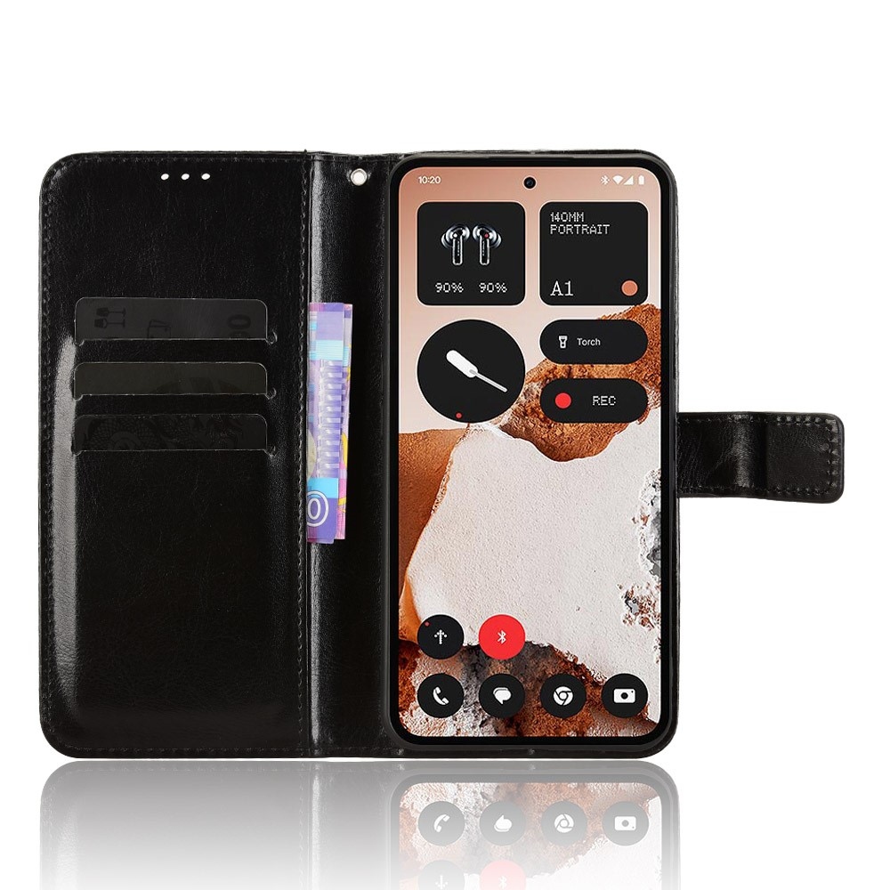 Őrült könyvtáska a Nothing CMF Phone 2 Pro készülékhez - fekete