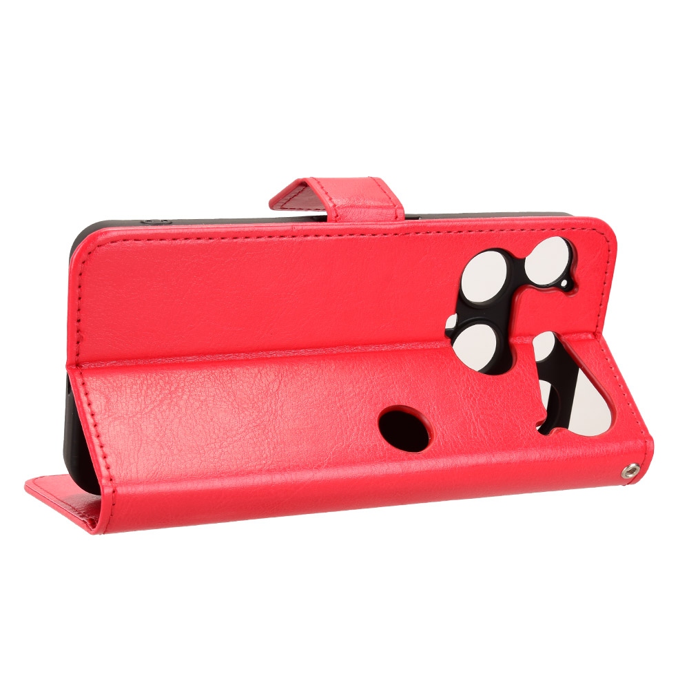 Őrült könyvtáska a Nothing Phone (3) 5G telefonhoz - piros