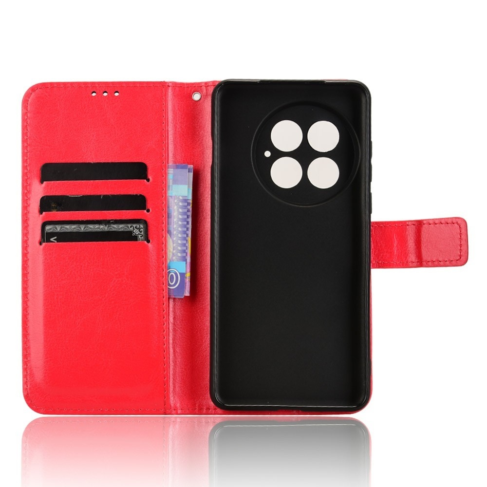 Őrült könyv tok OnePlus 13-hoz - piros