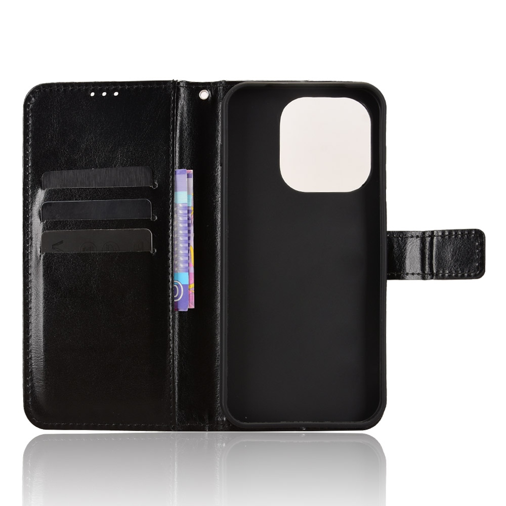 Őrült könyv tok a OnePlus 15 5G-hez - fekete