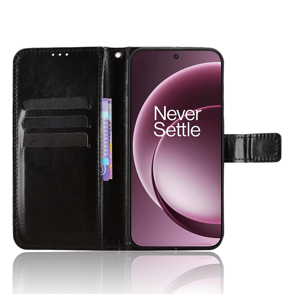 Őrült könyv tok a OnePlus 15 5G-hez - fekete