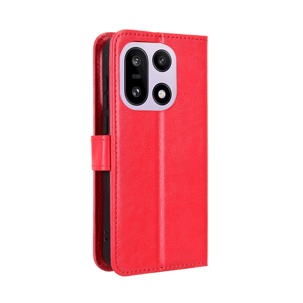 Őrült könyv tok a OnePlus 15 5G-hez - piros