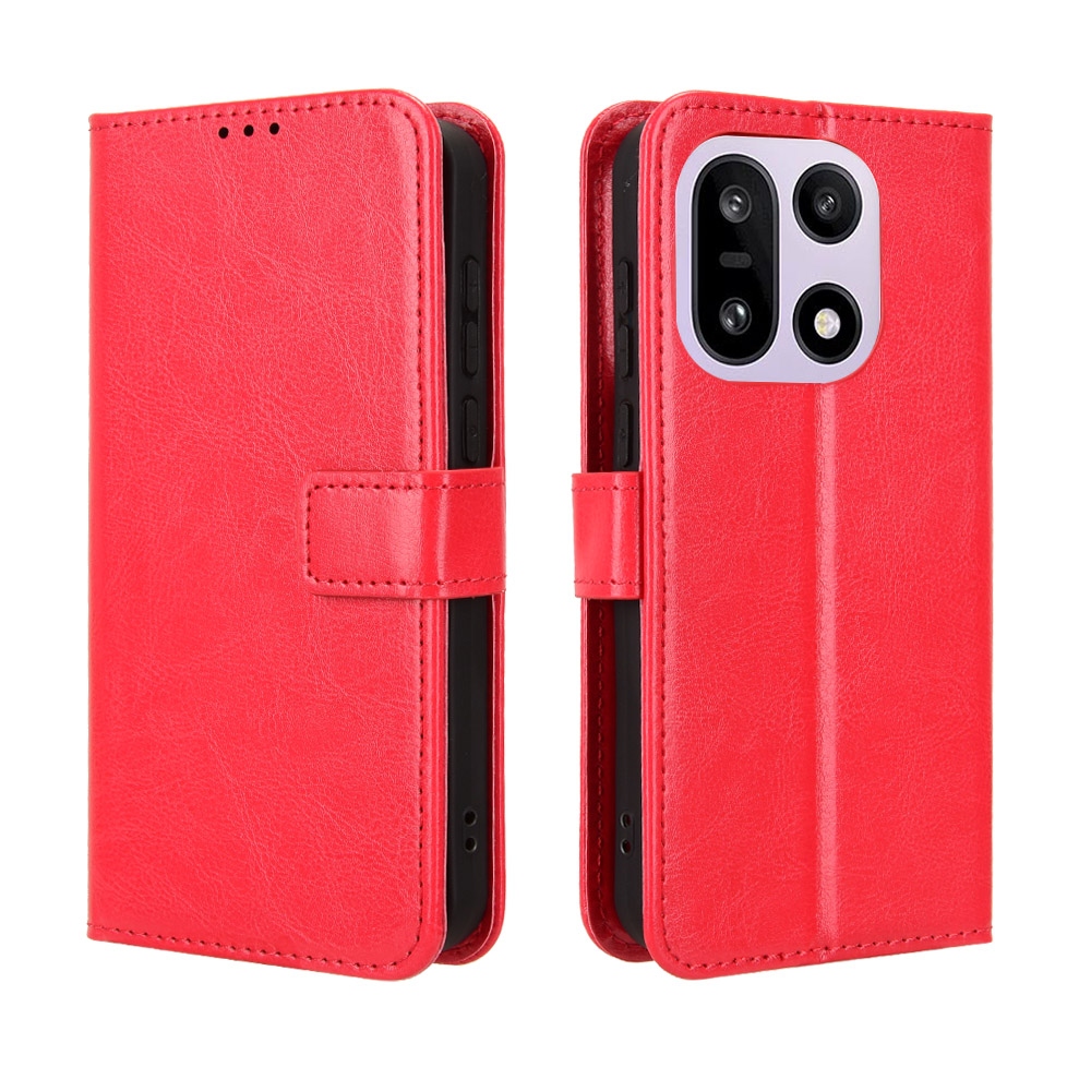 Őrült könyv tok a OnePlus 15 5G-hez - piros