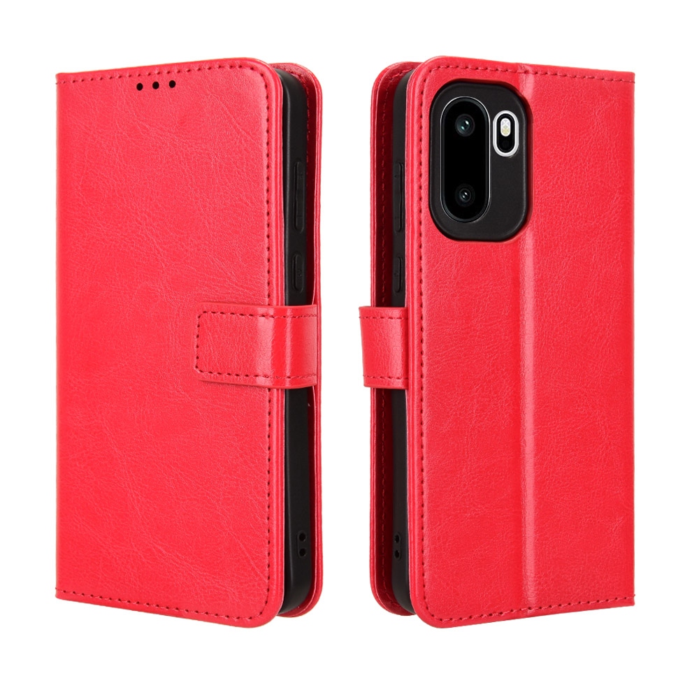 Őrült könyv tok a OnePlus 15R 5G-hez - piros