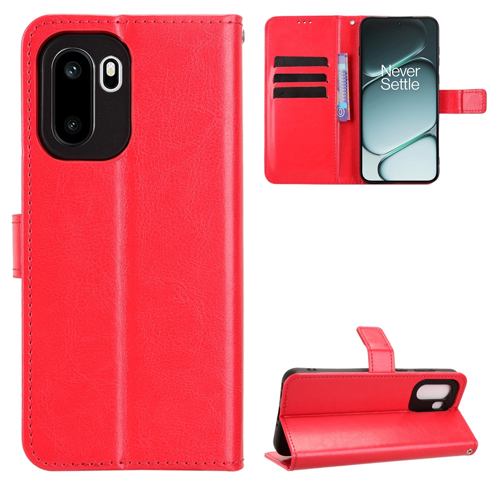 Őrült könyv tok a OnePlus 15R 5G-hez - piros