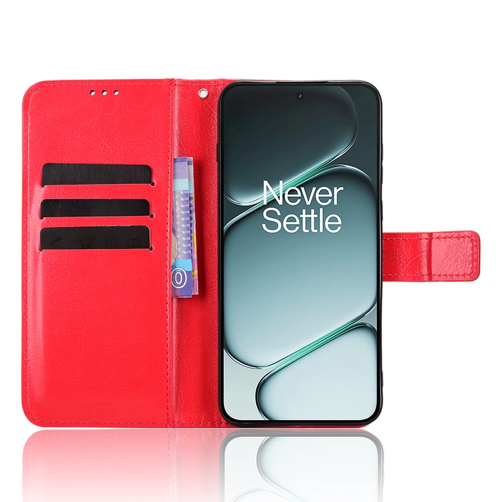 Őrült könyv tok a OnePlus 15R 5G-hez - piros