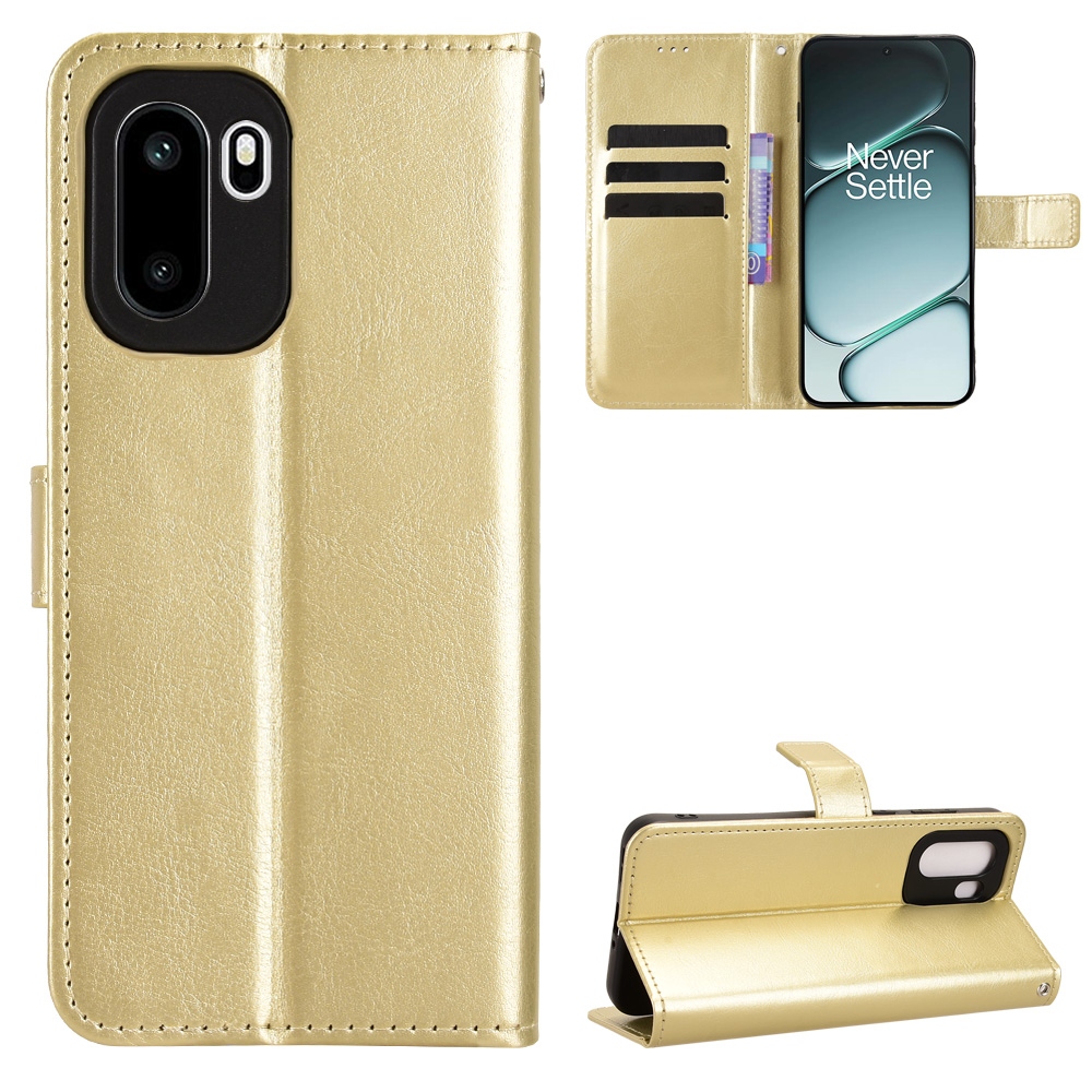 Őrült könyv tok a OnePlus 15R 5G-hez - arany színű