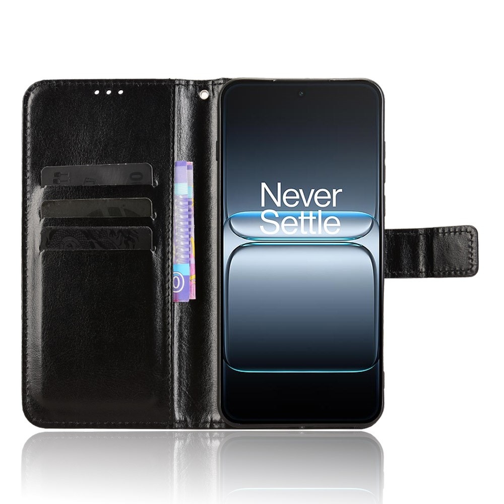 Őrült könyv tok a OnePlus Nord 5 5G számára - fekete