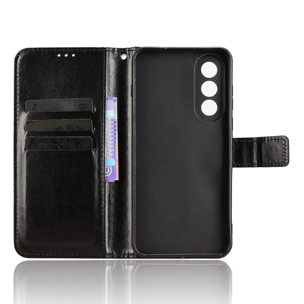 Őrült könyv tok a OnePlus Nord 5 5G számára - fekete