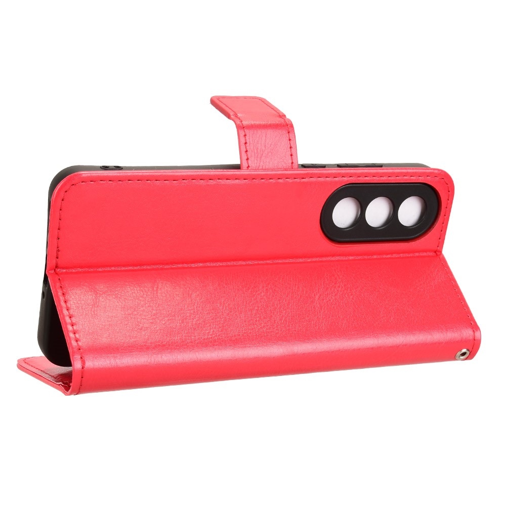 Őrült könyv tok a OnePlus Nord 5 5G-hez - piros