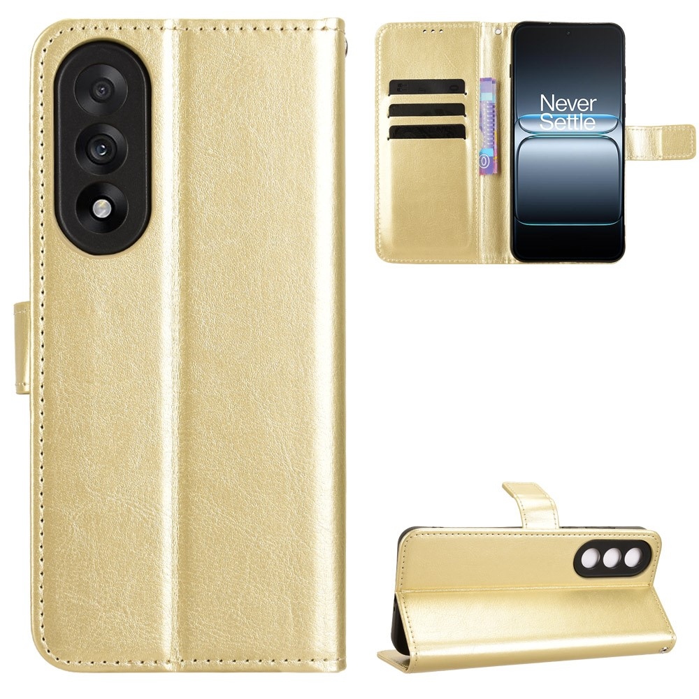 Őrült könyv tok a OnePlus Nord 5 5G számára - arany színben