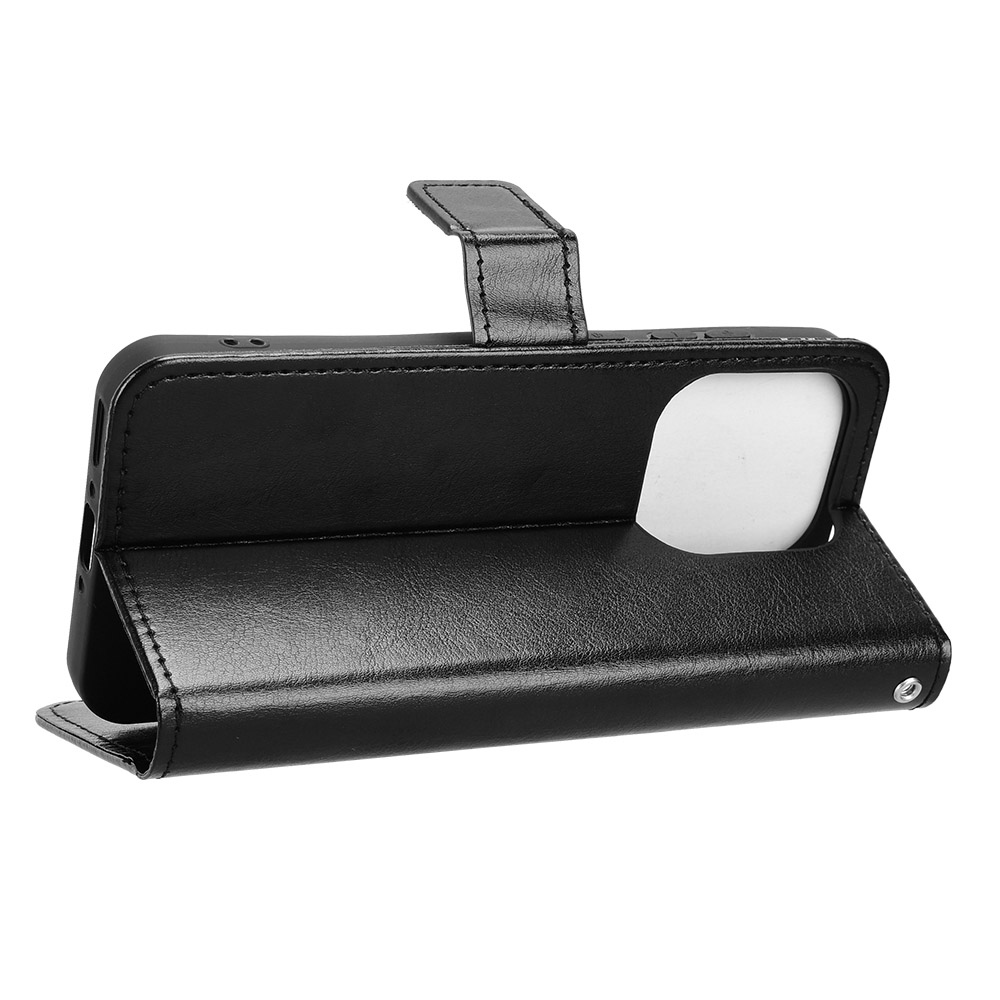 Őrült könyv tok az Oppo Find X9 5G-hez - fekete