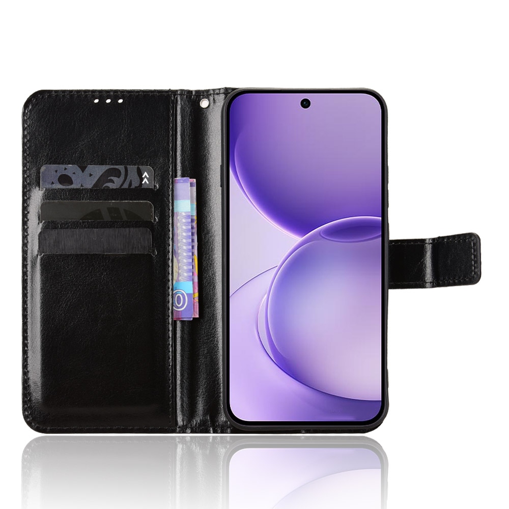 Crazy könyvformájú tok az Oppo Reno 16 FS 5G-hez – fekete