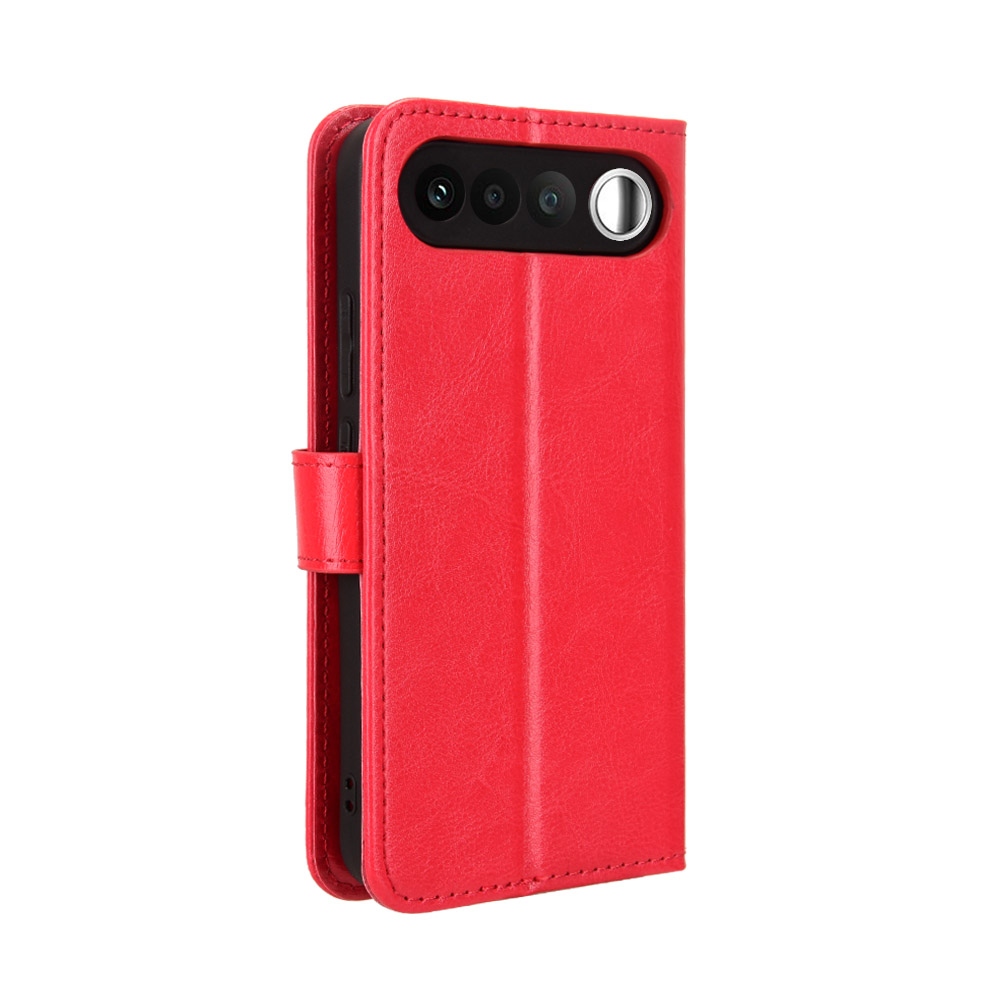 Crazy könyvformájú tok a Realme 16 5G-hez – piros
