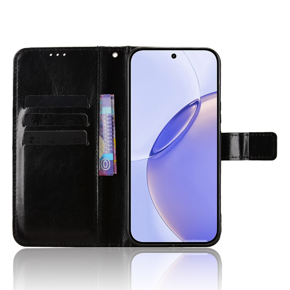 Őrült könyvtáska a Realme 16 Pro+ 5G készülékhez - fekete
