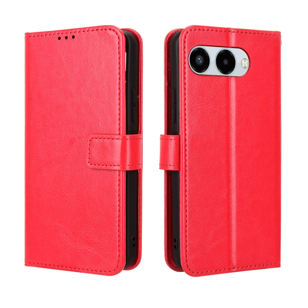 Őrült könyv tok a T-Mobile T Phone 3 készülékhez - piros