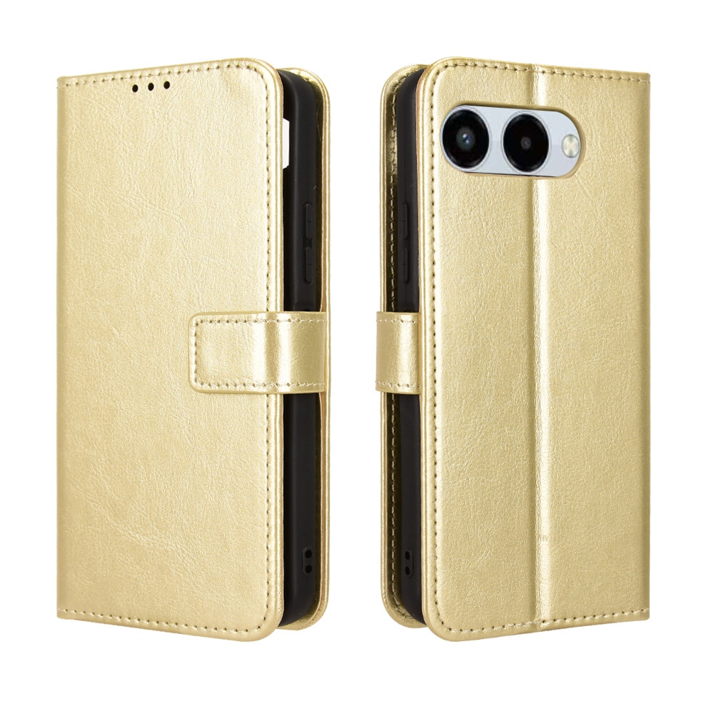 Őrült könyv tok a T-Mobile T Phone 3-hoz - arany színű