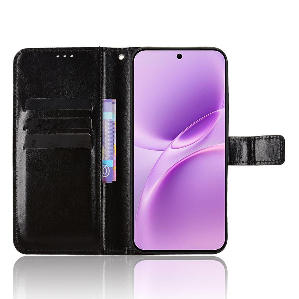 Őrült könyv tok a Vivo V70 FE 5G készülékhez - fekete