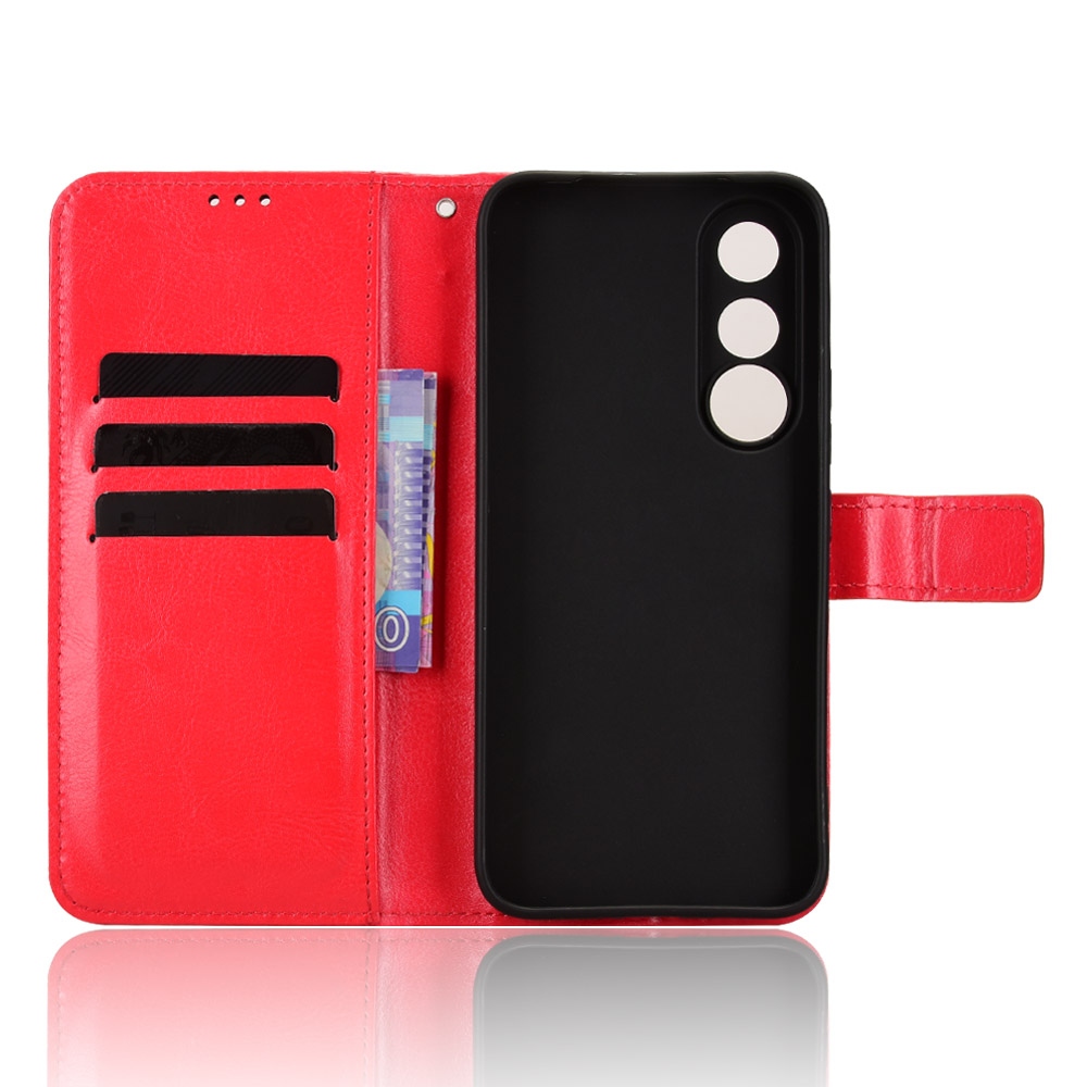 Őrült könyv tok a Vivo V70 FE 5G-hez - piros