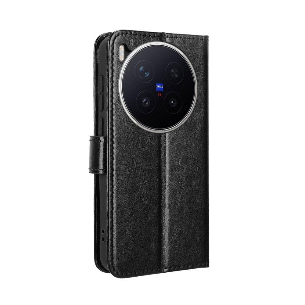 Crazy könyvtok Vivo X300 Pro 5G-hez - fekete