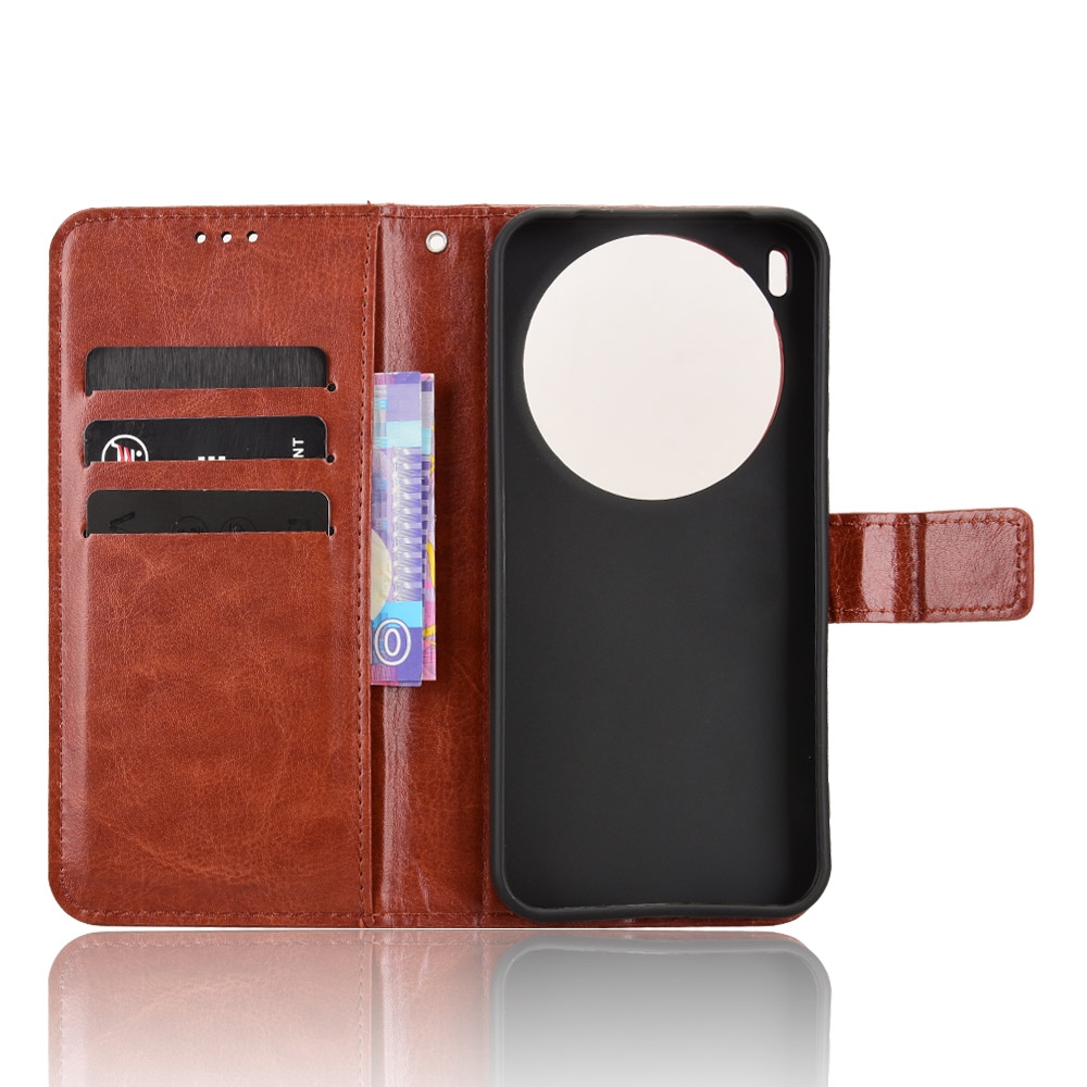 Crazy könyvtok Vivo X300 Pro 5G-hez - barna