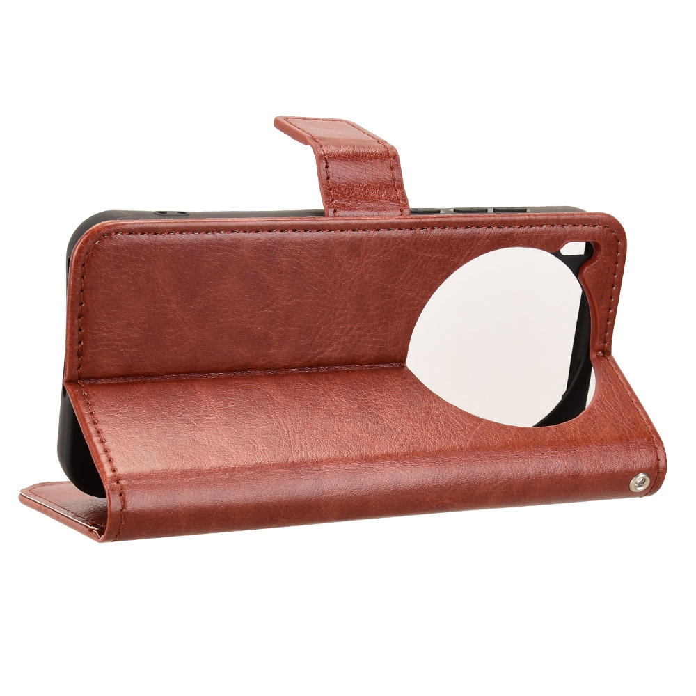 Crazy könyvtok Vivo X300 Pro 5G-hez - barna