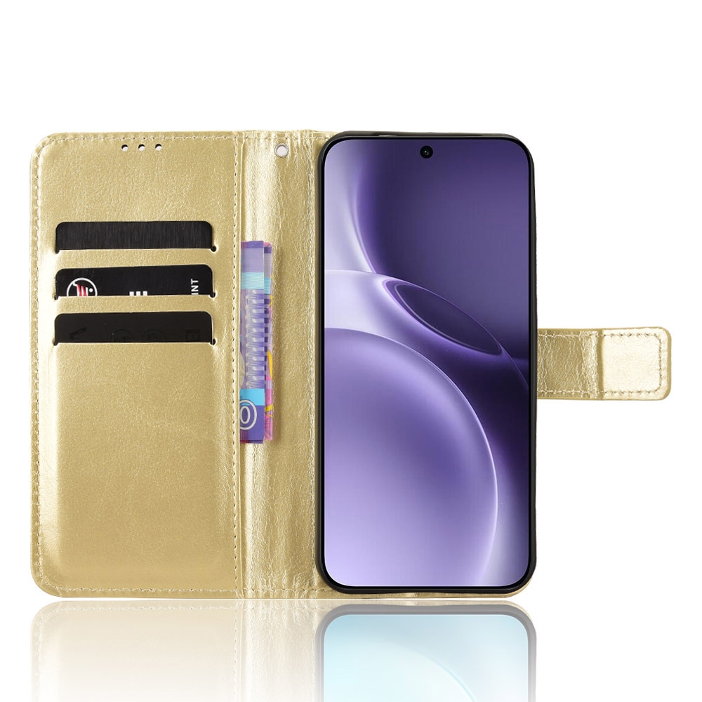 Crazy könyvtok Vivo X300 Pro 5G-hez - arany