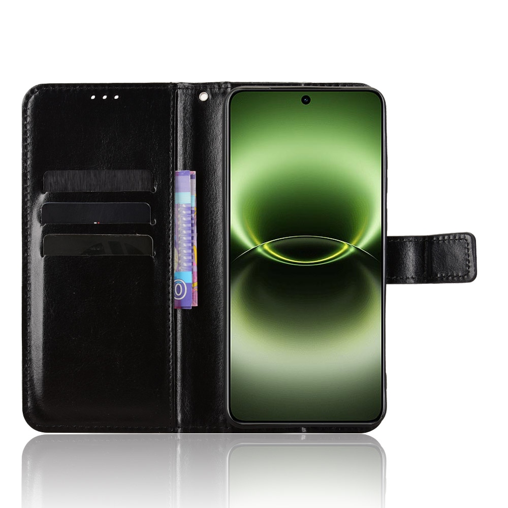 Őrült könyv tok a Vivo X300 Ultra 5G-hez - fekete