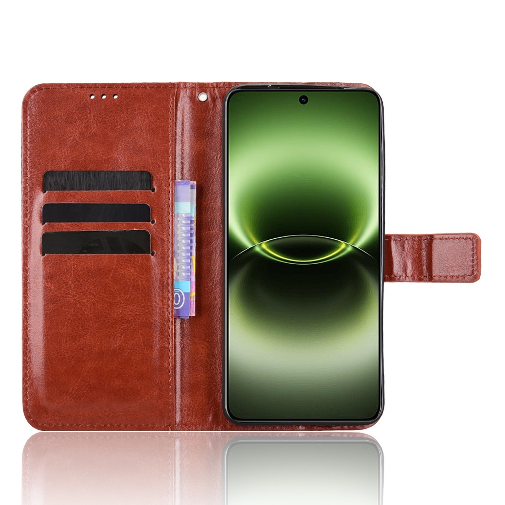 Őrült könyv tok a Vivo X300 Ultra 5G-hez - barna